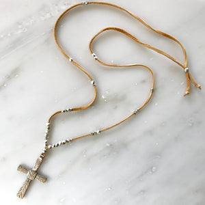 Samsara Cross Necklace