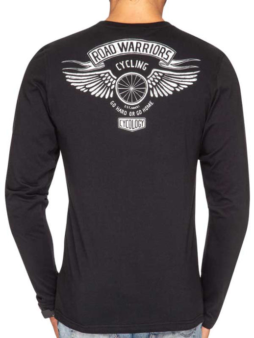 Road Warriors Long Sleeve T Shirt - Cycology Clothing US