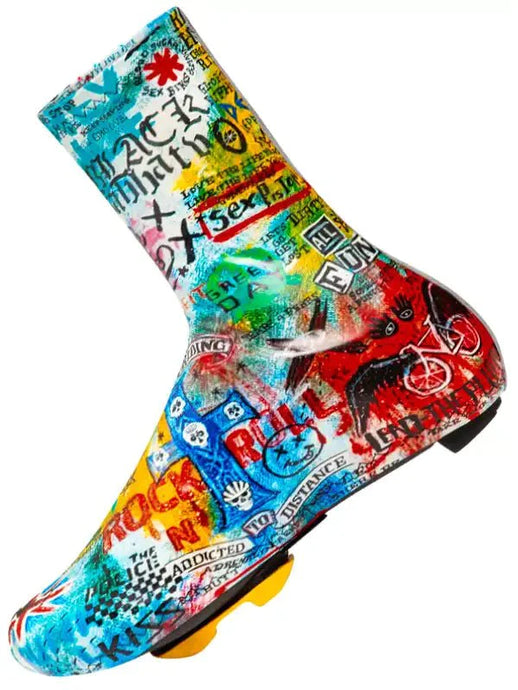 Rock N Roll Cycling Shoe Covers - Cycology Clothing US